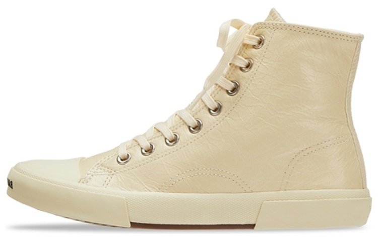 Balenciaga Paris High Top Trainers White Women's