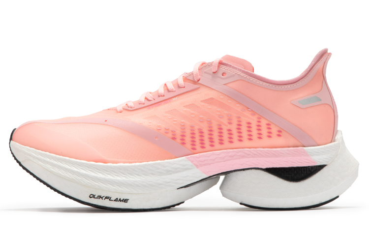 361° Speeding Cushioning, Slip Resistant, Abrasion Resistant, Lightweight, Rebound Low Top Running Shoes Men's Pink