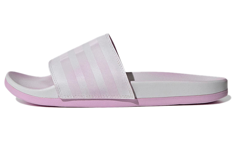 Adilette Women's Adidas Comfort Slides 'Grey Clear Lilac' Women's