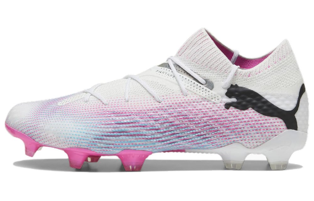 PUMA Future 7 Ultimate FG/AG Soccer Cleats 'White Pink Black'