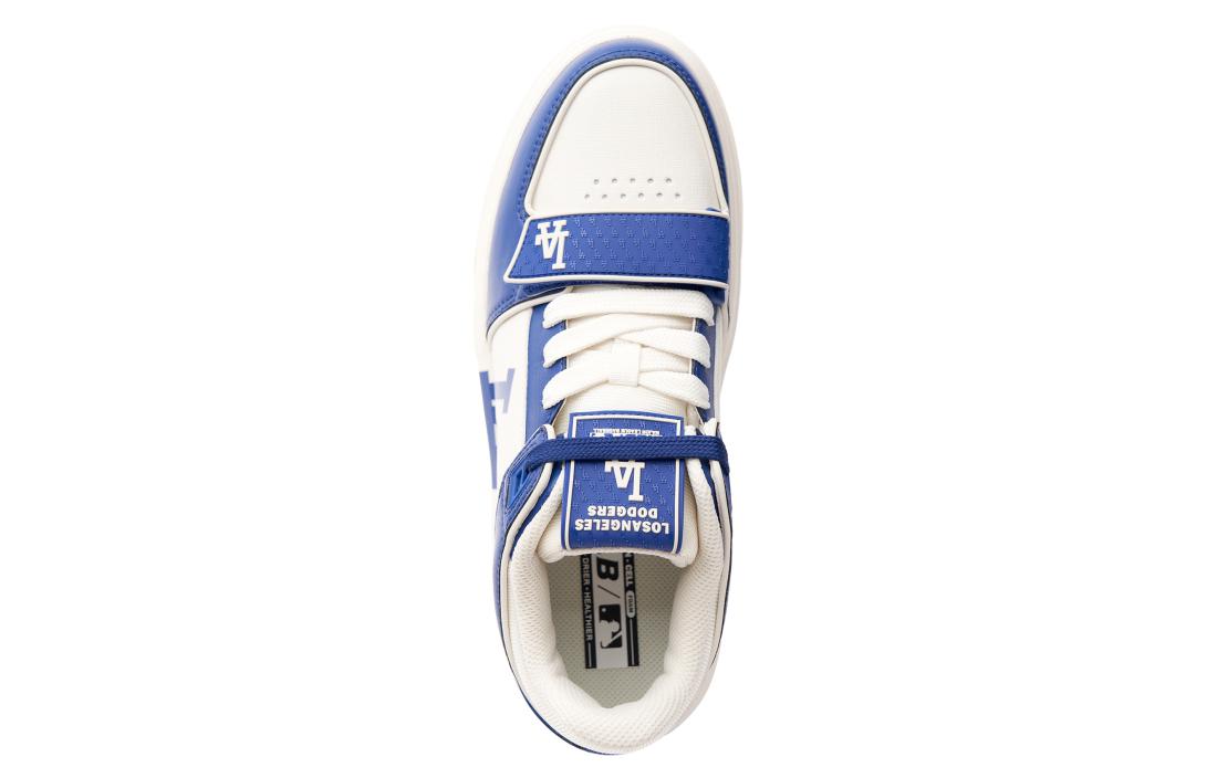 MLB Chunky Liner Cushioning, Wear Resistant Mid Top Skateboard Shoes Unisex Blue