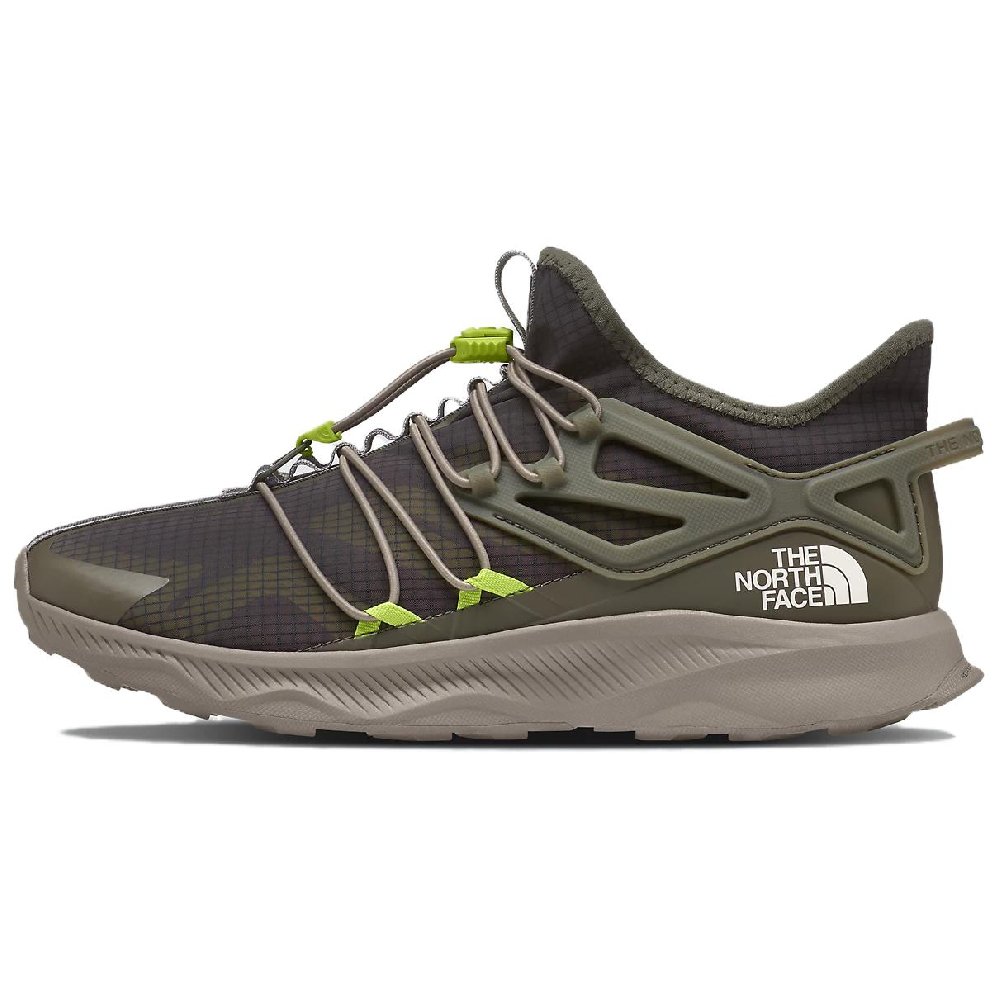 THE NORTH FACE Oxeye Anti Slip Wear Resistant Low Top Trekking Shoes Men's Green Umber Gray