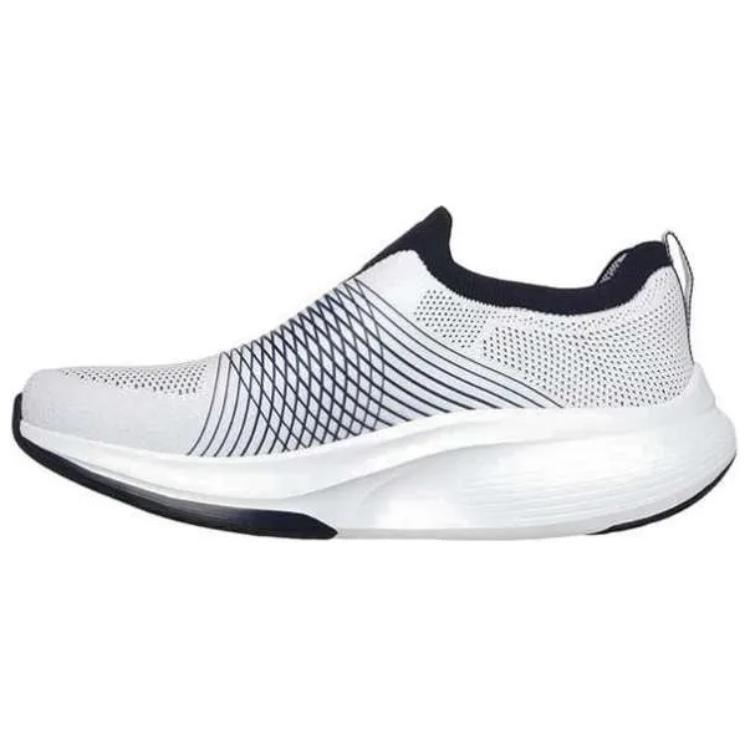 Skechers GO WALK Cushioning Wear-Resistant Breathable Lightweight Rebound Low-Top Casual Shoes Men's White Blue