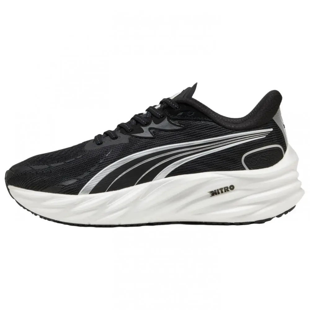 PUMA Velocity Nitro Breathable Running Shoes Unisex Black
