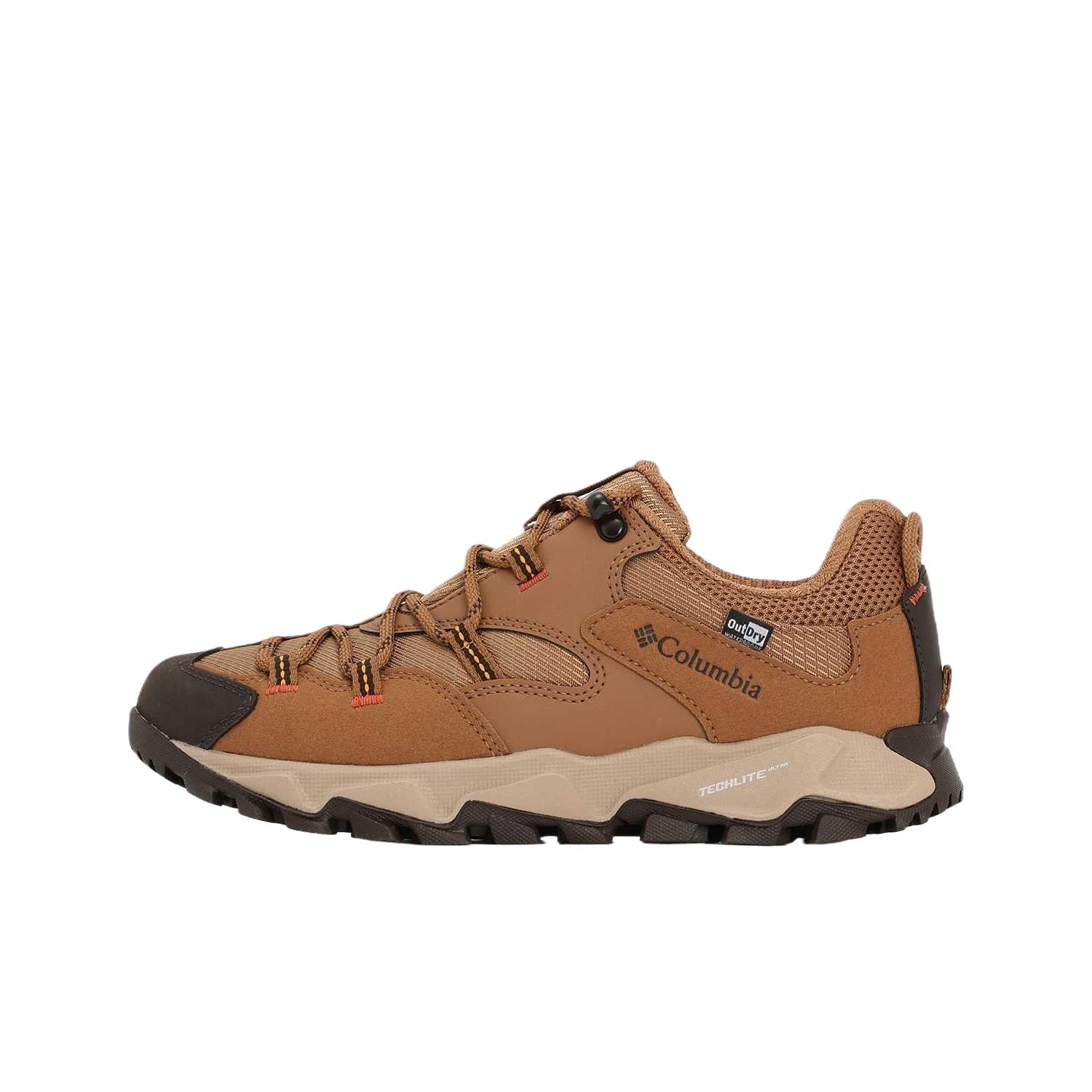 Columbia Abrasion-Resistant Low-Top Casual Shoes Women's Brown Loose Fit