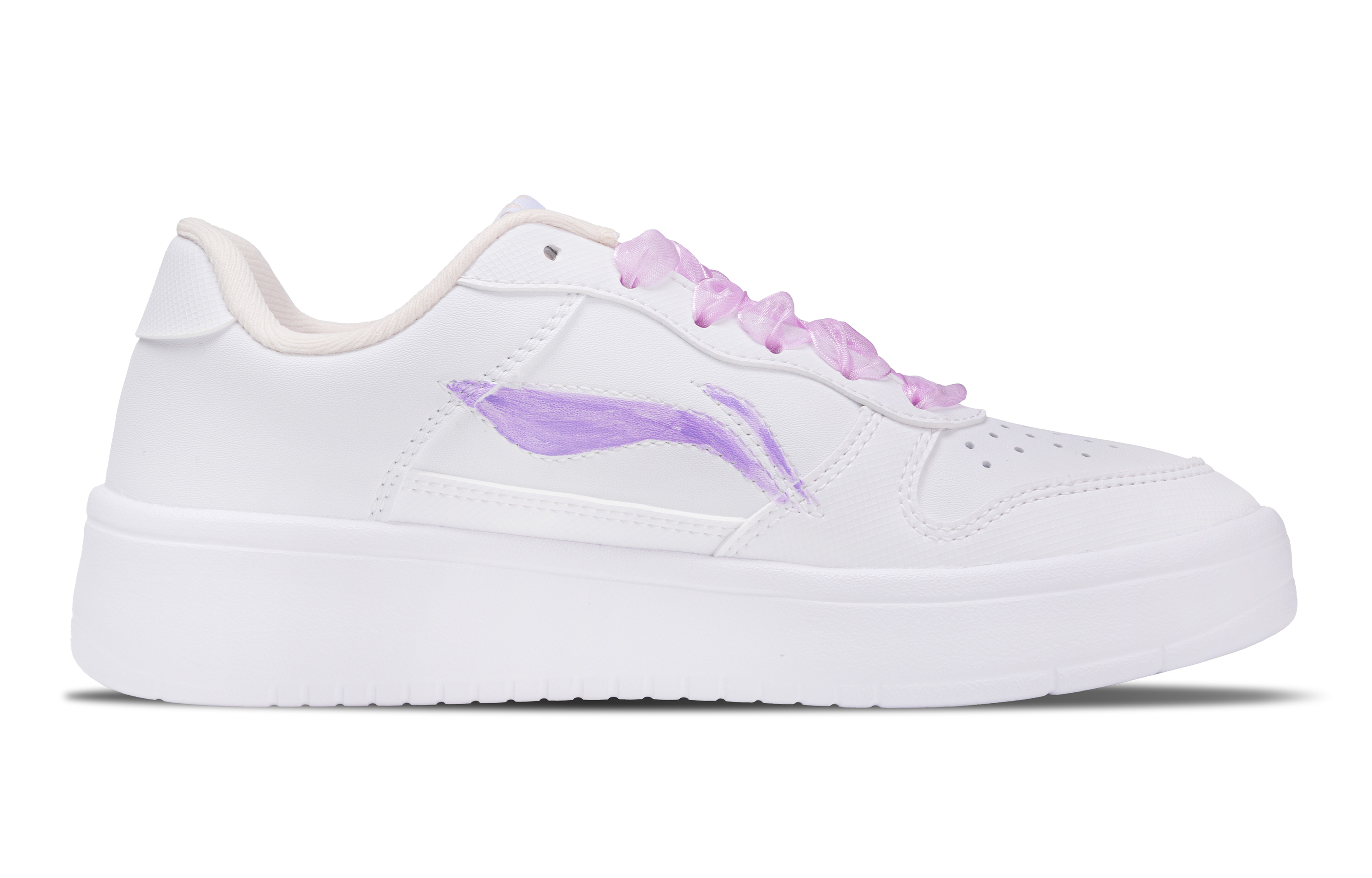 LiNing Pontoon Boats Waterproof Cushioning Lightweight Low top Skateboard Shoes Women's