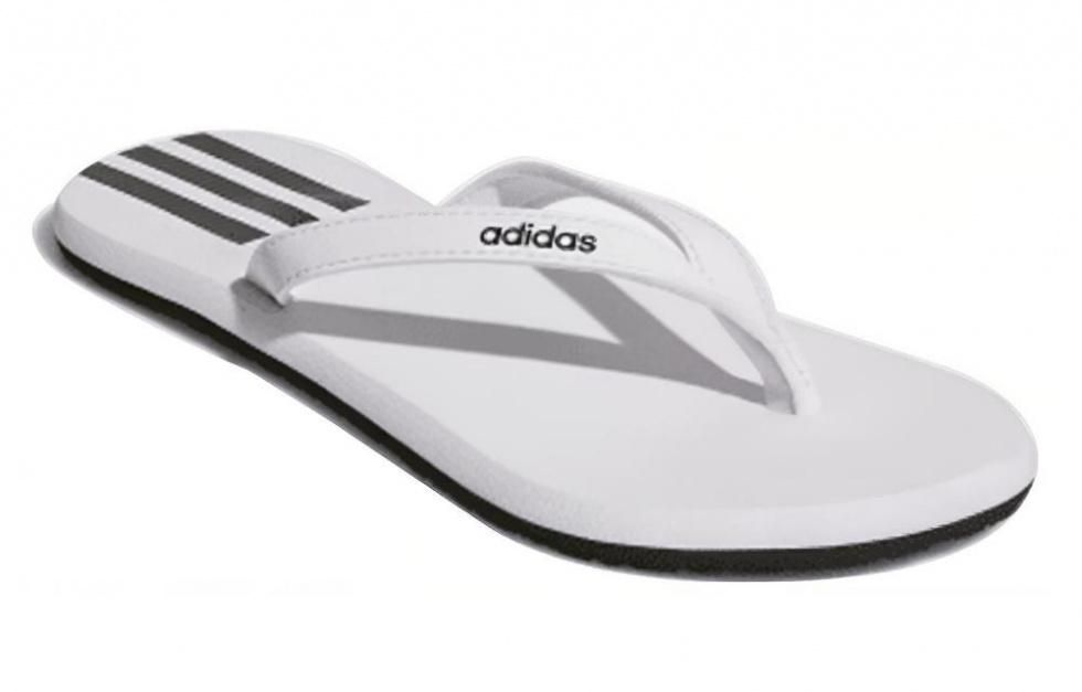 Adidas Eezay Flip flops Slides White/Black Women's