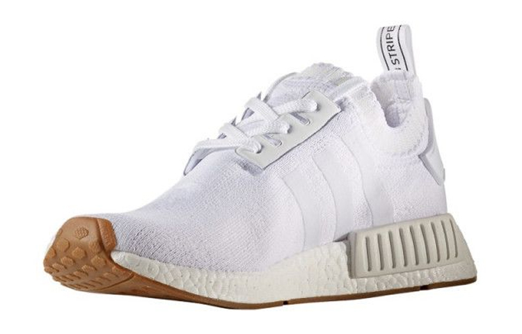 Adidas NMD_R1 Primeknit 'White Gum'