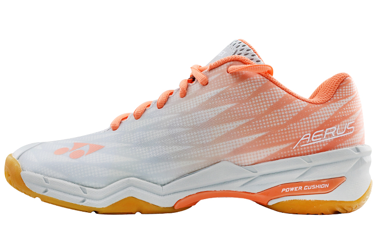 YONEX AX Super Light 5 Badminton Shoes Women's Low-Top Coral Orange