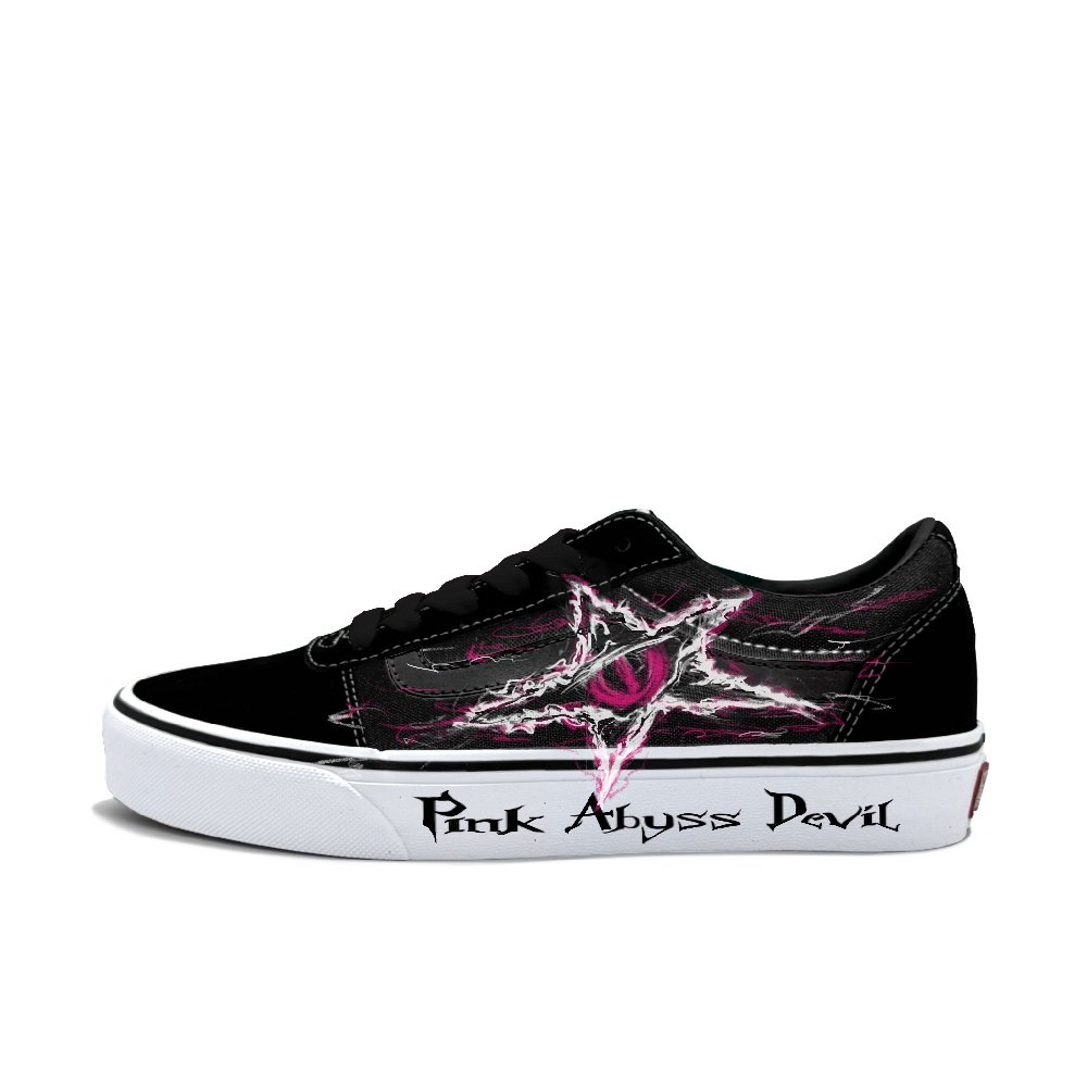Vans Ward Abrasion Resistant Low Top Skateboard Shoes Men's Black