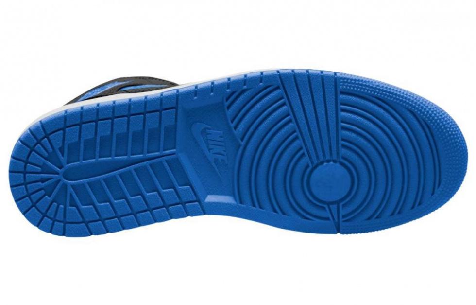 Jordan 1 Mid Black Royal Blue купить в интернет-магазине Yoocart с быстрой доставкой по России.