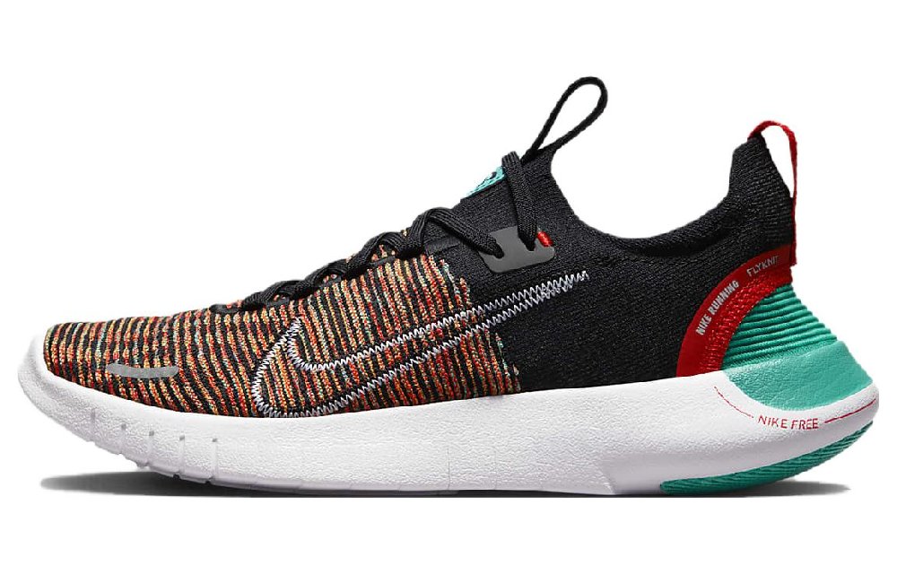 Nike Free RN Black Picante Red Women's