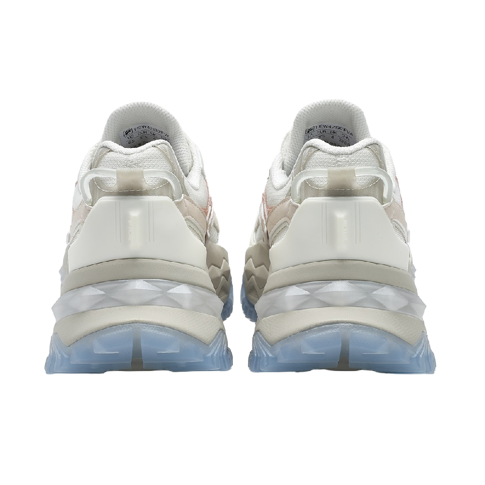 FILA FUSION BIANCO Low Top Casual Shoes Women's White Pink