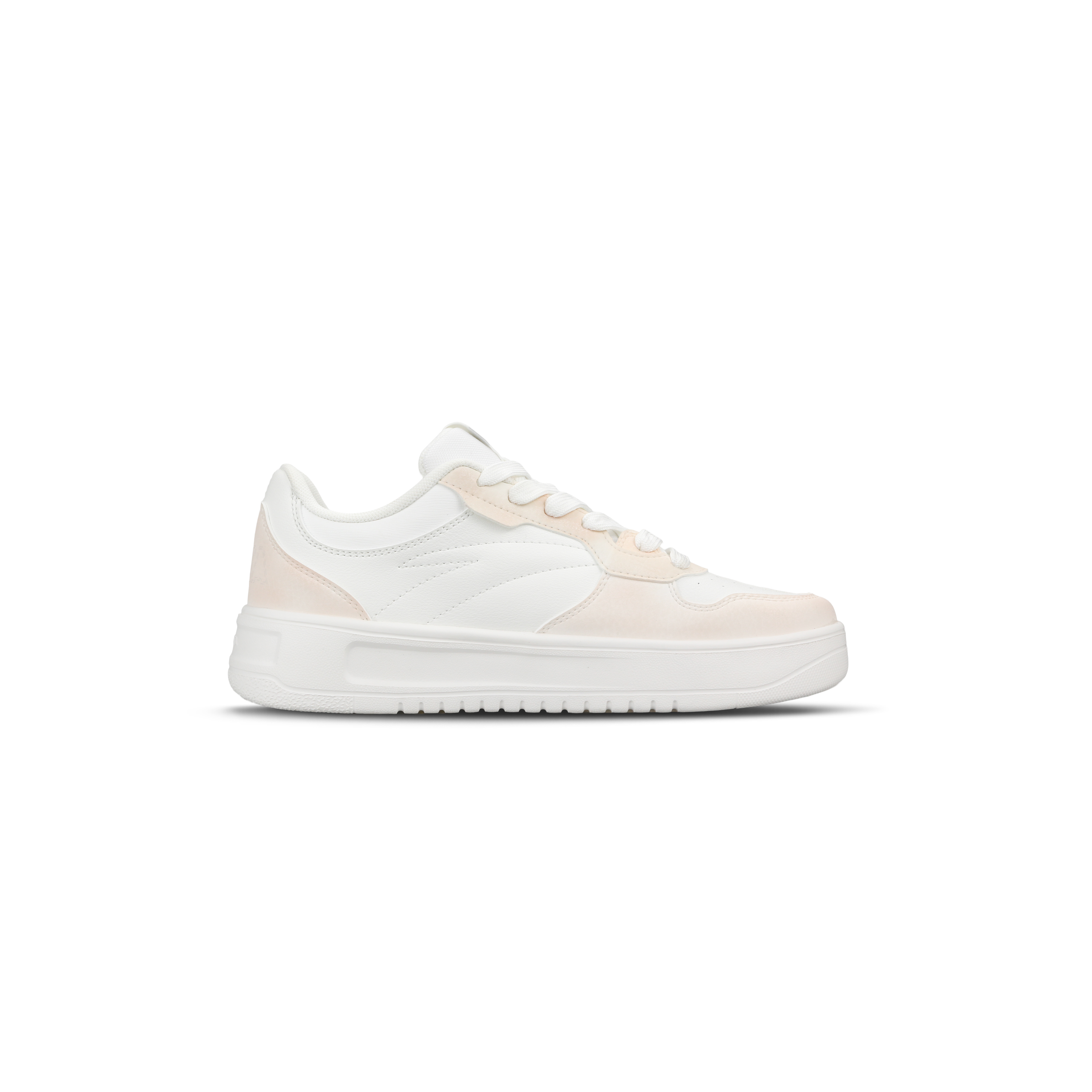 Anta Relaxed Slip Resistant Abrasion Resistant Low top Skateboard Shoes Women's Pink White