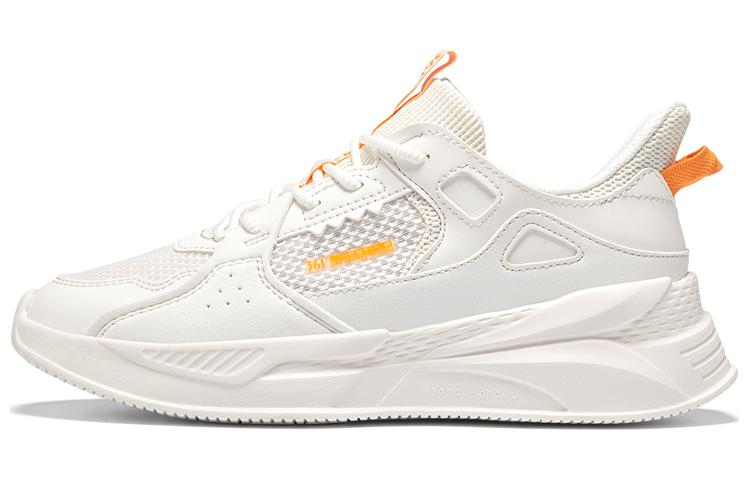 361° Cushioning Breathable Lightweight Low-Top Casual Shoes Women's White
