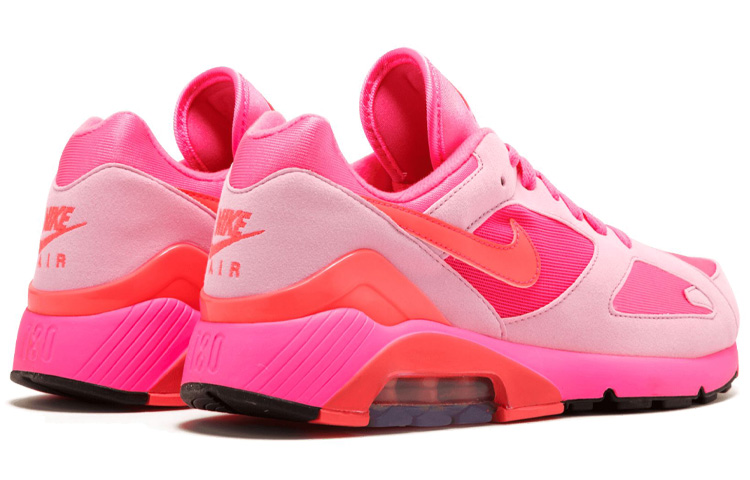 Nike X Comme Des Garcons Air Max 180 'Triple Pink' купить в интернет-магазине Yoocart с быстрой доставкой по России.