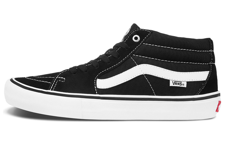 Vans Sk8 Mid Pro 'Black White'