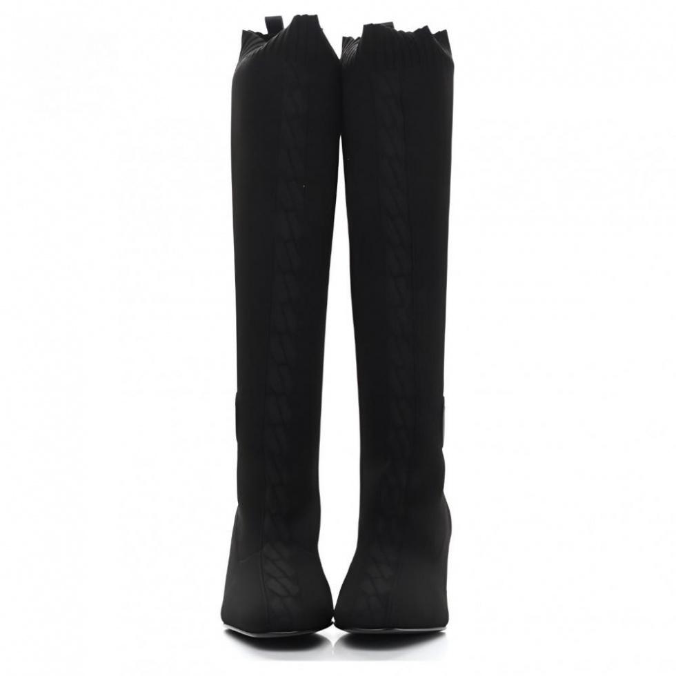 HERMES Knee-high Boots Women's Black купить в интернет-магазине Yoocart с быстрой доставкой по России.