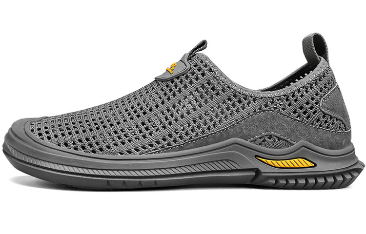 Jeep Breathable And Wear resistant River Trekking Shoes Men's Gray
