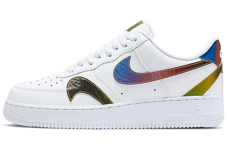 Nike Air Force 1 Low Misplaced Swooshes White Multi