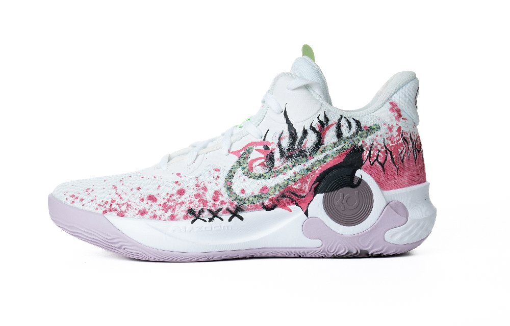 Nike KD Trey 5 Vintage Basketball Shoes Unisex Mid-Top White