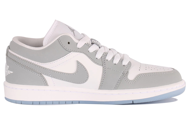 Jordan Air Jordan 1 Vintage Basketball Shoes Women's Low Top Gray