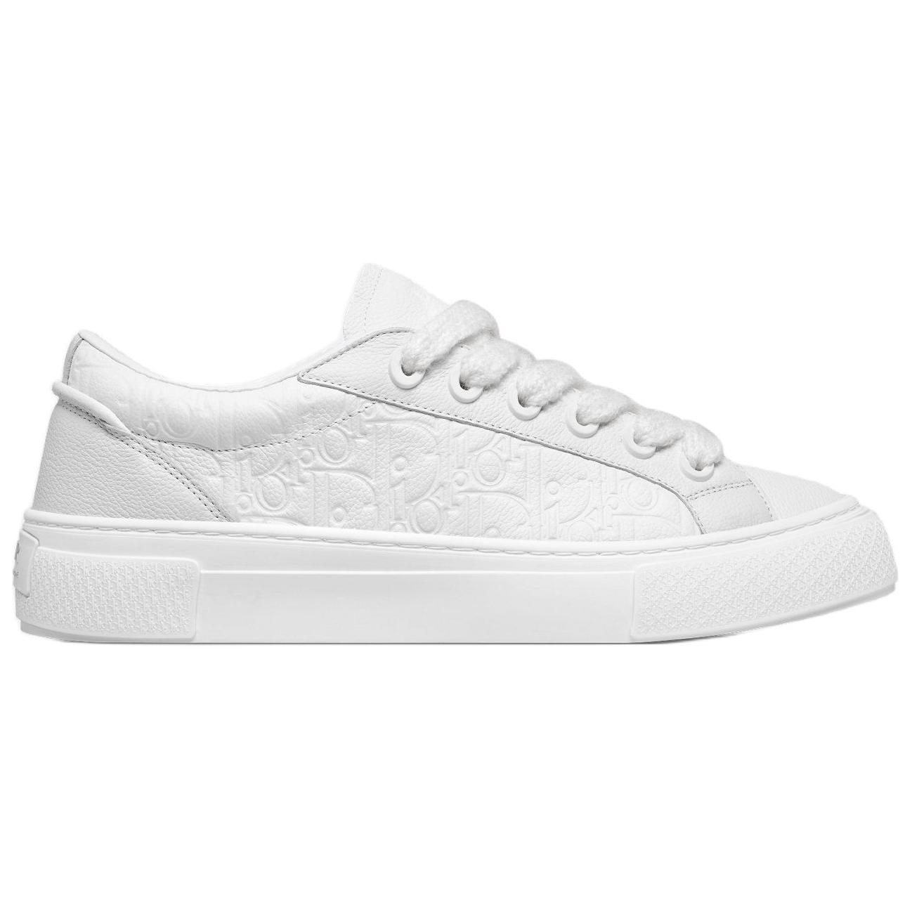 DIOR B33 Platform Shoes Skateboard Shoes Men's White