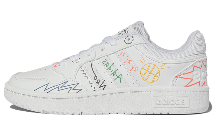 Adidas Hoops 3.0 Doodle 'White'