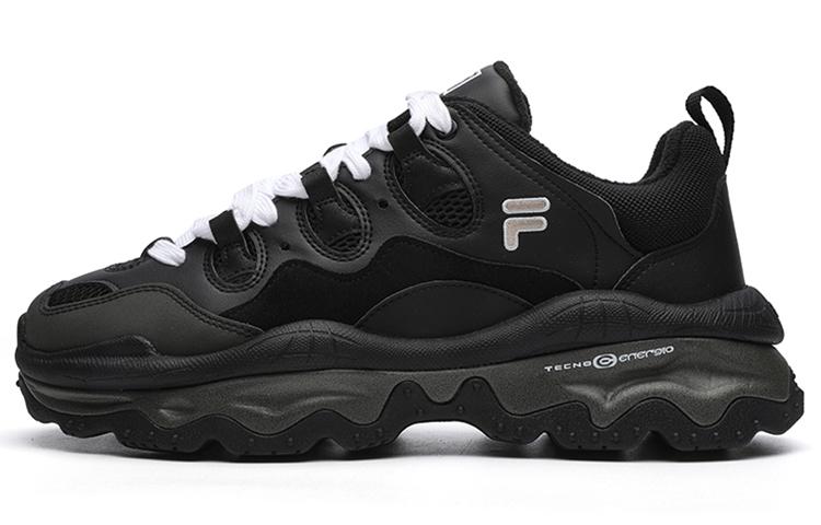 FILA FUSION QD96 Low Top Chunky Sneakers Men's Black