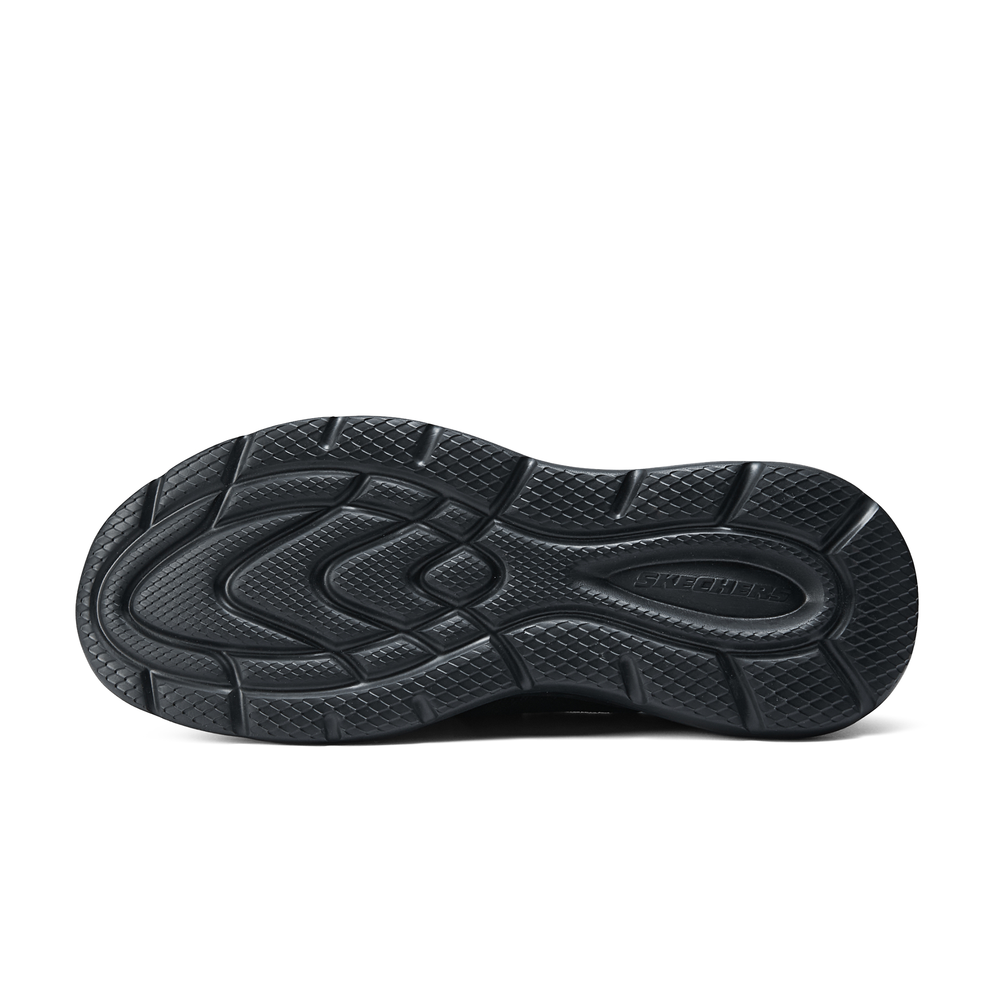 Skechers Cushioning Wear-Resistant Breathable Coverage Lightweight Rebound Low-Top Casual Shoes Men's Black купить в интернет-магазине Yoocart с быстрой доставкой по России.