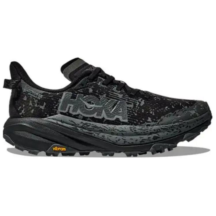 HOKA ONE ONE SPEEDGOAT 6 Anti-Slip Wear-Resistant Low-Top Running Shoes Women's Black