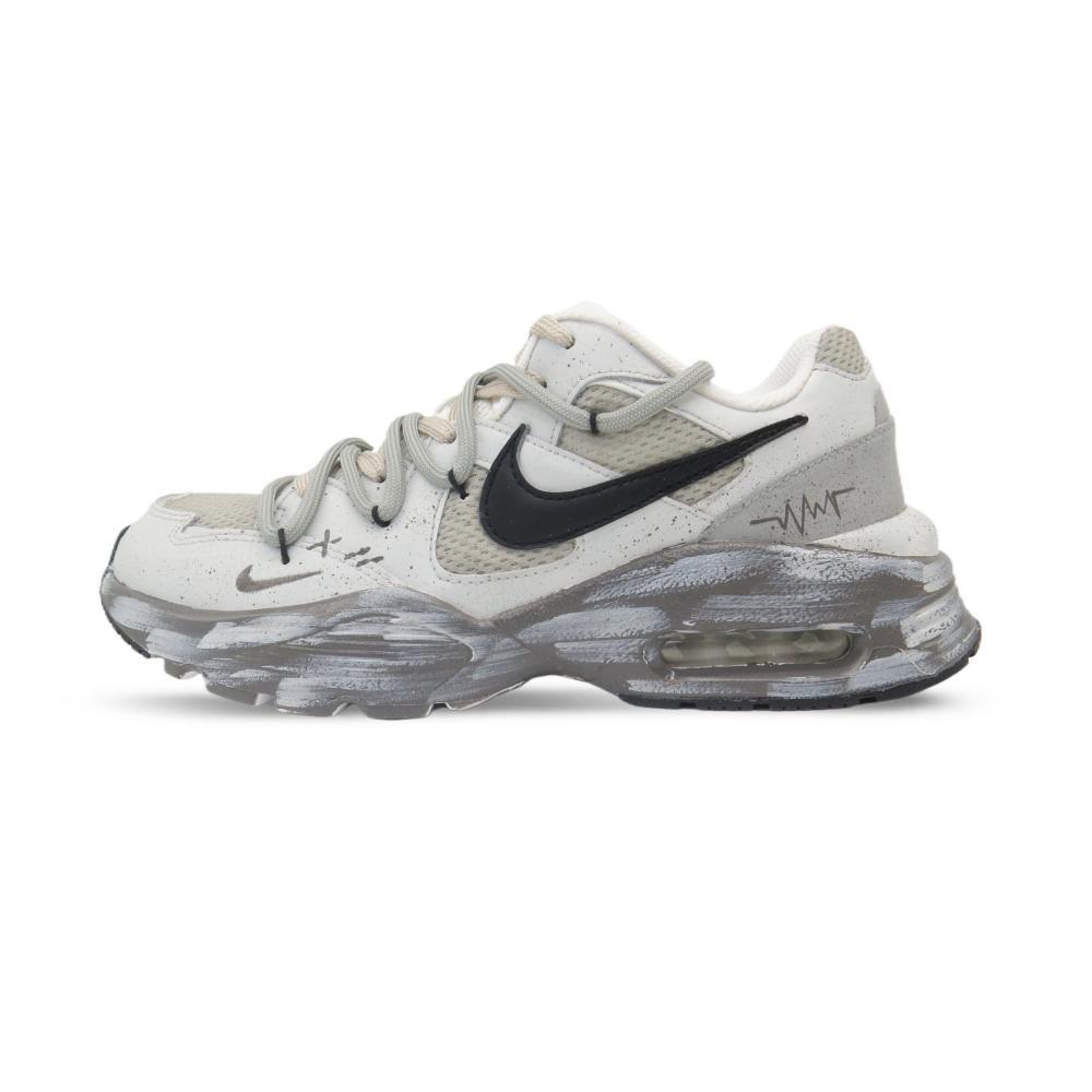 Nike Air Max Fusion Cushioning Anti-Slip And Wear-Resistant Low-Top Casual Running Shoes Women's Light Coffee