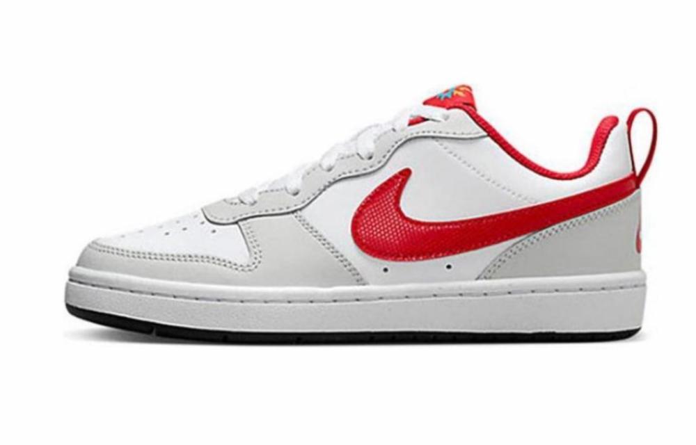 Nike Court Borough Low-Top Skateboard Shoes GS Red White купить в интернет-магазине Yoocart с быстрой доставкой по России.