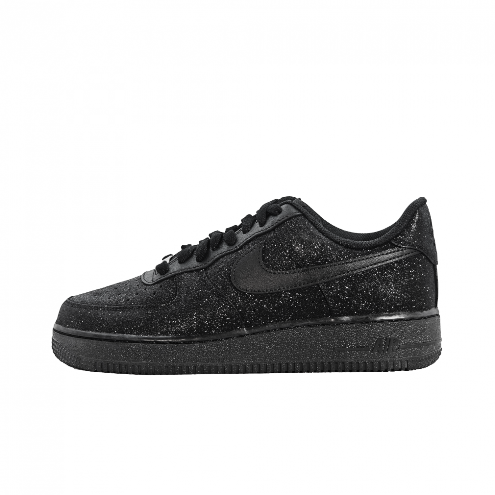Nike Air Force 1 Skateboard Shoes Women's Low Top Black