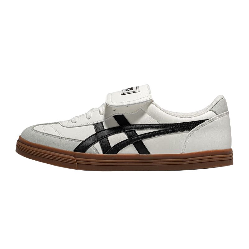 Asics Aaron Anti Slip Wear Resistant Low Top Skateboard Shoes Unisex White