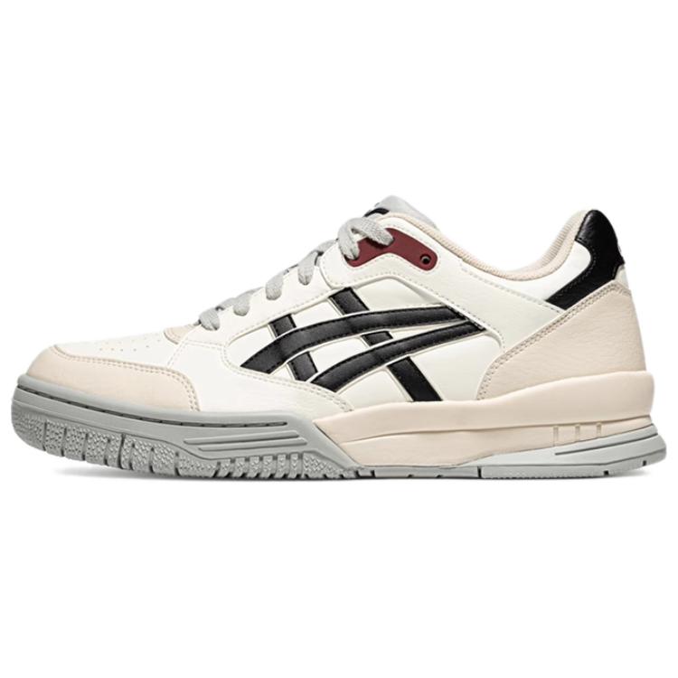 Asics Gel Spotlyte Low Top Vintage Basketball Shoes Unisex Beige White Black