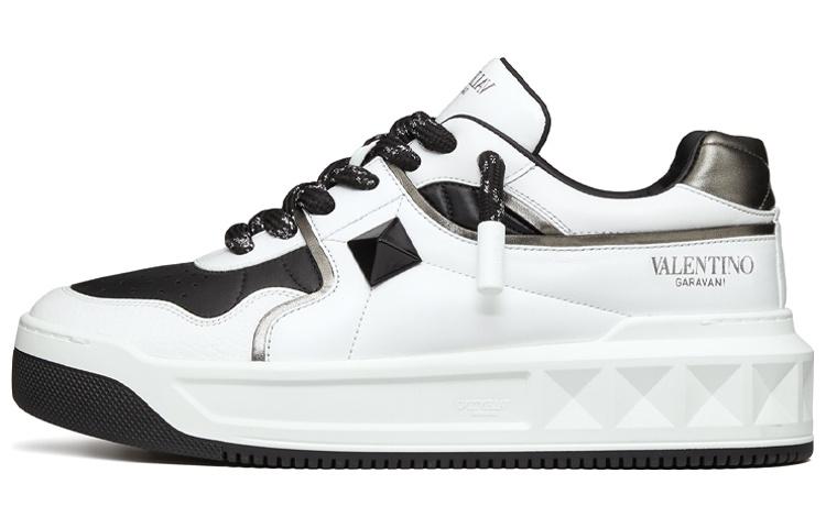 Valentino Garavani One Stud Low 'White Black'