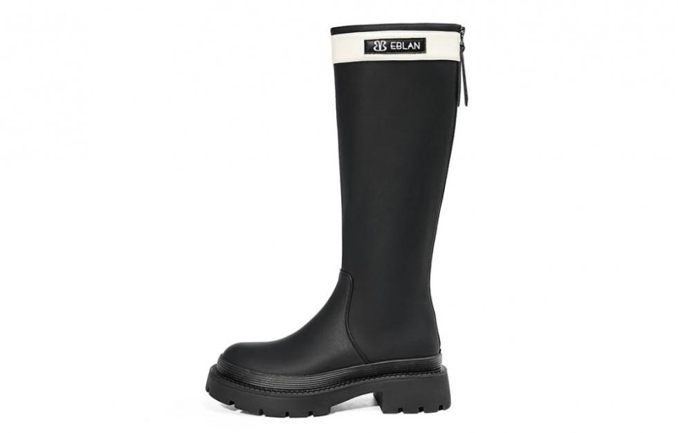 EBLAN Knee-high Boots Women's Black