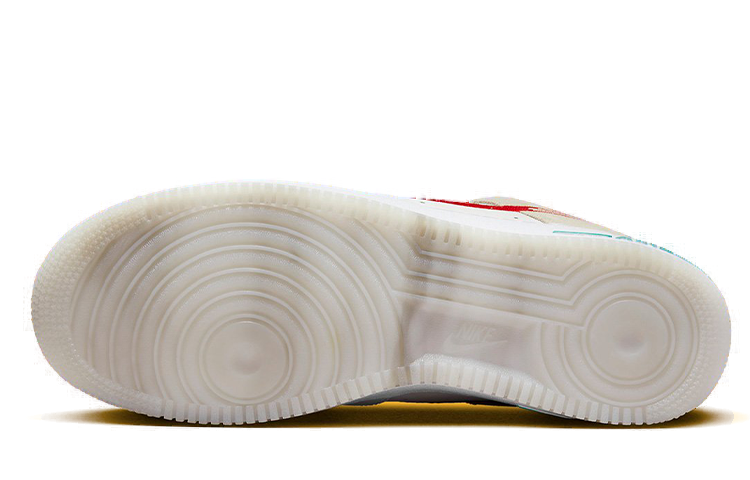 Nike Air Force 1 Low '07 Prm Just Do It White Red Teal купить в интернет-магазине Yoocart с быстрой доставкой по России.