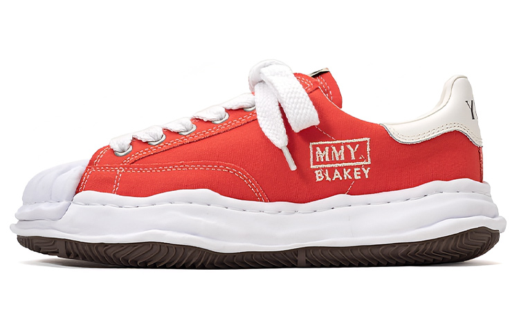 Maison MIHARA YASUHIRO Blakey OG Sole Canvas Low Red