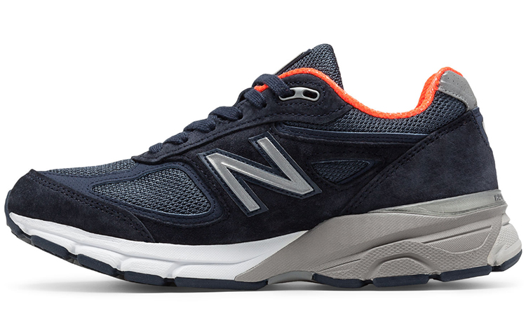 New Balance 990v4 Made In Usa 'Navy Orange' Women's