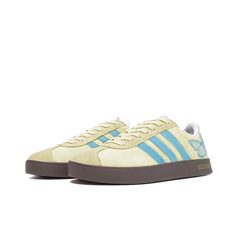 Adidas Neo Vl Court By The Nile, Amber Low Top Skateboard Shoes Unisex Yellow
