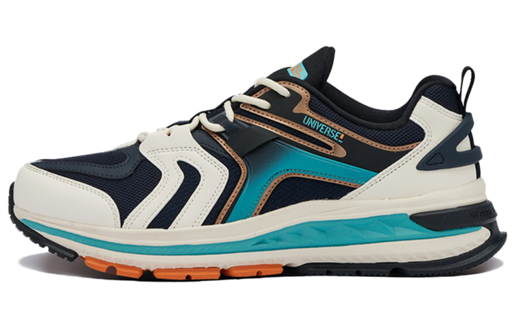 361° Low-Top Running Shoes Men's Black Blue