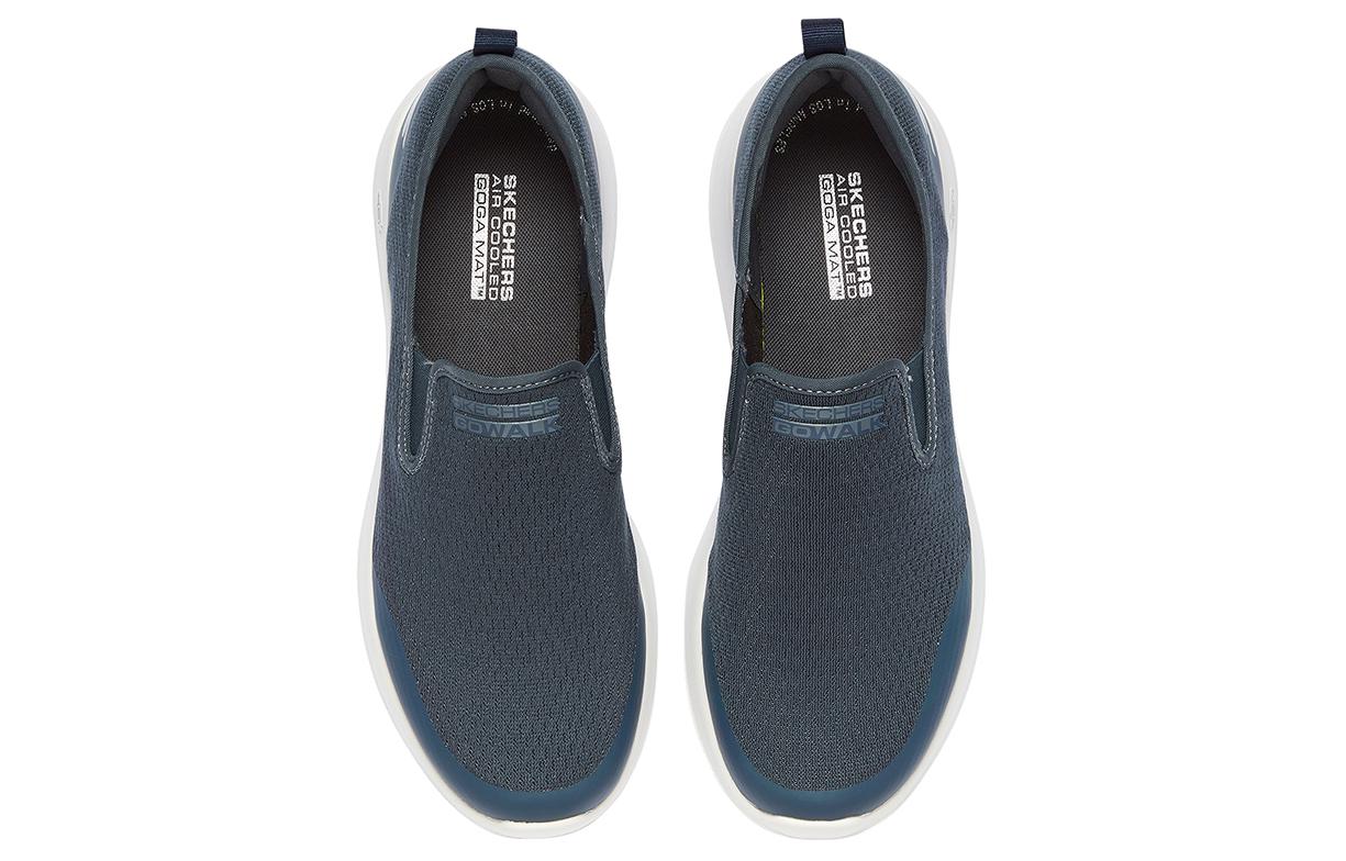 Skechers Abrasion Resistant Breathable Low Top Casual Shoes Men's Gray купить в интернет-магазине Yoocart с быстрой доставкой по России.
