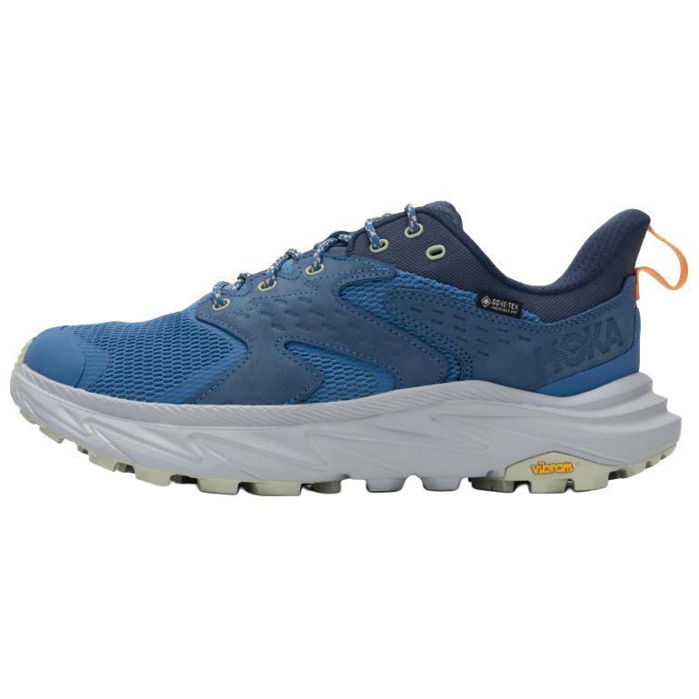HOKA ONE ONE Anacapa Anti Slip Wear Resistant Low Top Hiking Shoes Men's Blue