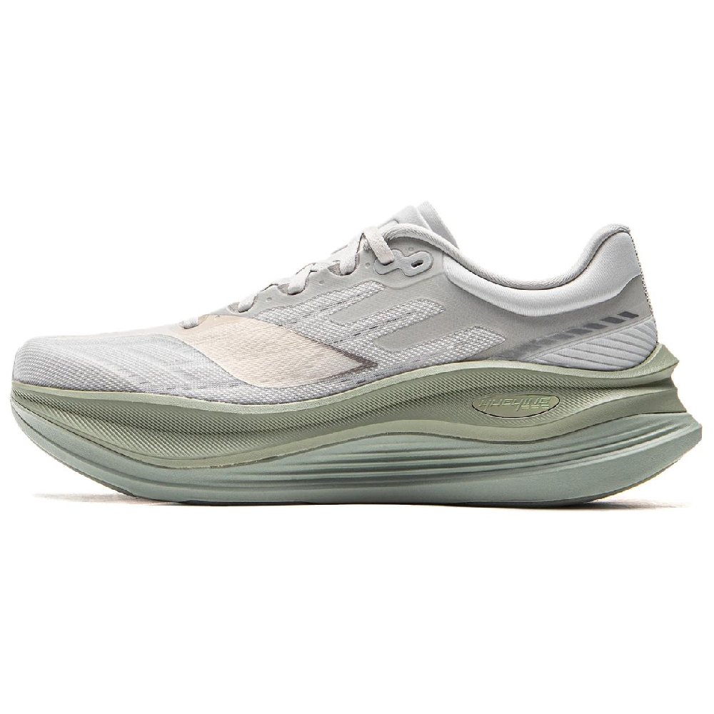 LiNing Yueying 5 Pro Cushioning, Breathable, Lightweight Low Top Casual Running Shoes Men's Calm Gray
