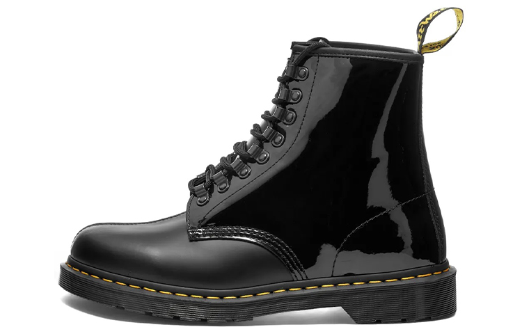 Dr. Martens Pleasures X 1460 Smooth Patent Lamper 'Black'