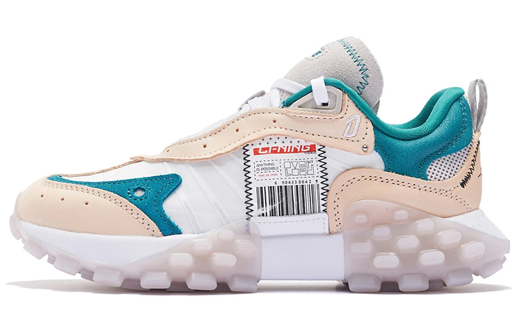 LiNing OVERLOAD Cushioning Anti-Slip And Wear-Resistant Low-Top Casual Shoes Women's