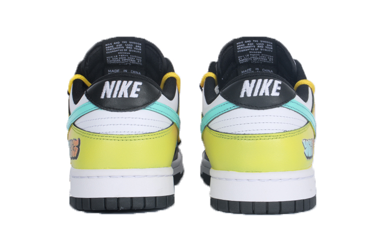 Nike Dunk Anti-Slip Wear-Resistant Low-Top Skateboard Shoes Women's Black White купить в интернет-магазине Yoocart с быстрой доставкой по России.