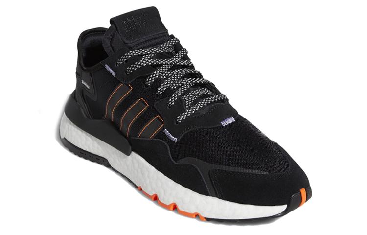 Adidas Nite Jogger Core Black Solar Orange купить в интернет-магазине Yoocart с быстрой доставкой по России.